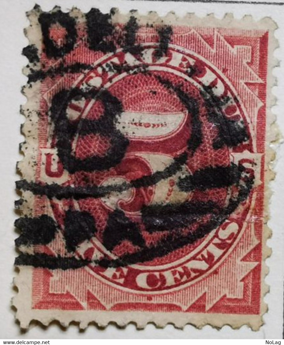 Etats-Unis_1879-91_ Y&T Timbres-taxes N°11  - Oblitéré - Franqueo