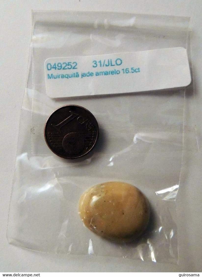 Jade jaune Muiraquitã 16,5 carats - Brésil
