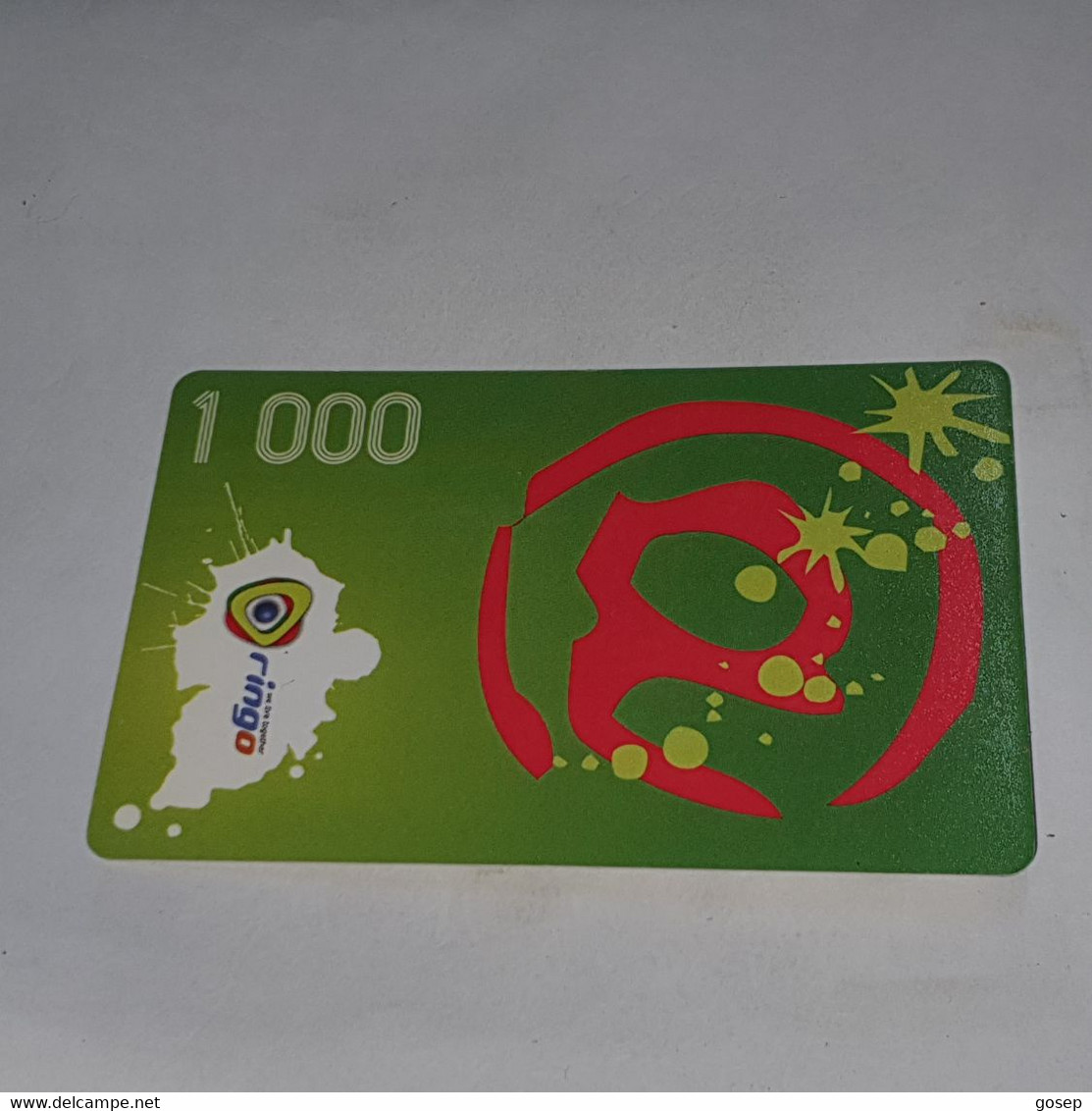 Cameroon-(CAM)-RINGO-(17)-(1000)-(cod Inclosed)-(31/3/2011)-mint Card+1card Prepiad - Cameroun