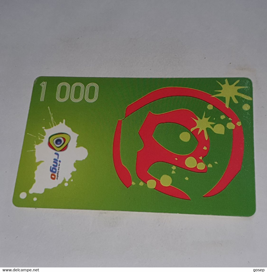 Cameroon-(CAM)-RINGO-(28)-(1.000)-(DUMMY)-(11/2009)+1card Prepiad - Cameroon
