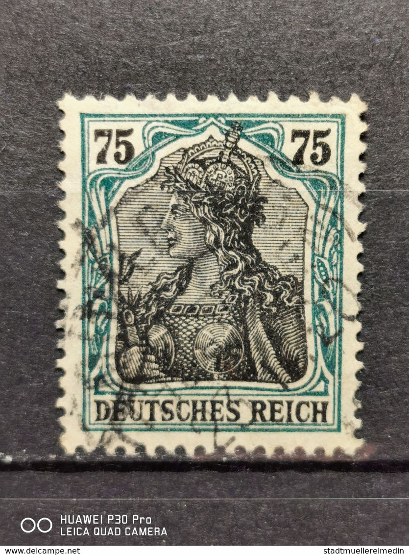 Deutsche Reich Mi-Nr. 104 B Gestempelt Geprüft - Gebraucht