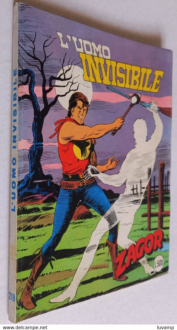 ZAGOR ZENITH   ORIGINALE - N.  218 (CART 42) - Zagor Zenith