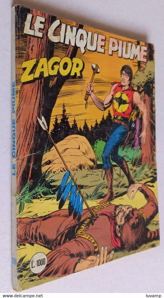 ZAGOR ZENITH   ORIGINALE - N.  281 (CART 42) - Zagor Zenith