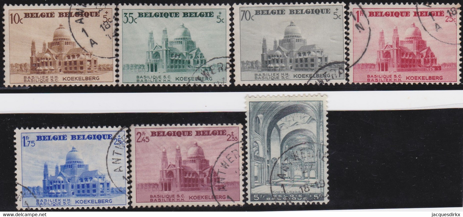 Belgie  .   OBP   .      471/477        .      O     .    Gebruikt  .   / .     Oblitéré - Used Stamps