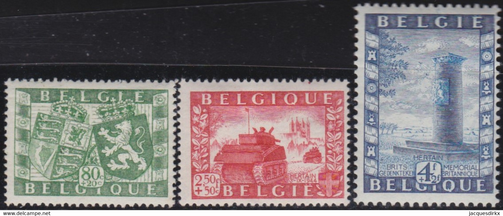 Belgie  .   OBP   .    823/825     .      *     .    Ongebruikt Met Gom  .   /  .   Neuf Avec Gomme - Unused Stamps