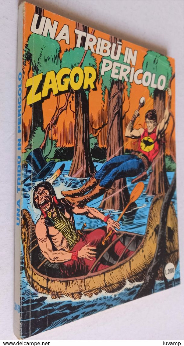 ZAGOR ZENITH   ORIGINALE - N.  349 (CART 42) - Zagor Zenith