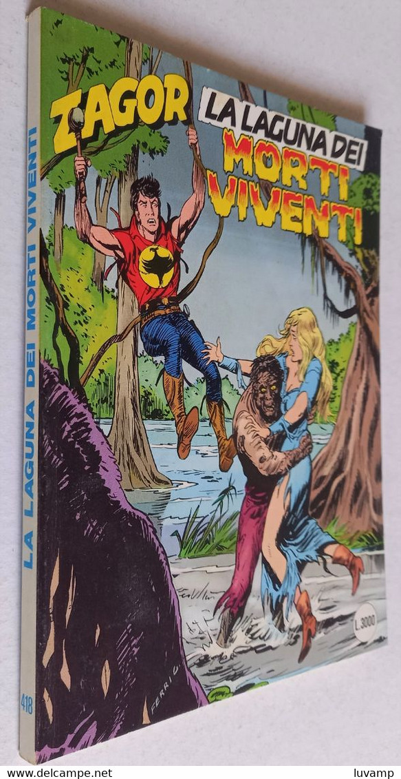 ZAGOR ZENITH   ORIGINALE - N.  418 (CART 42) - Zagor Zenith