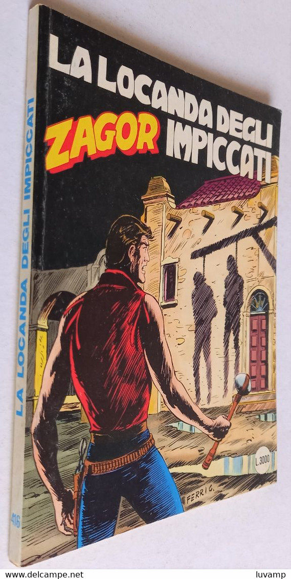 ZAGOR ZENITH   ORIGINALE - N.  416 (CART 42) - Zagor Zenith