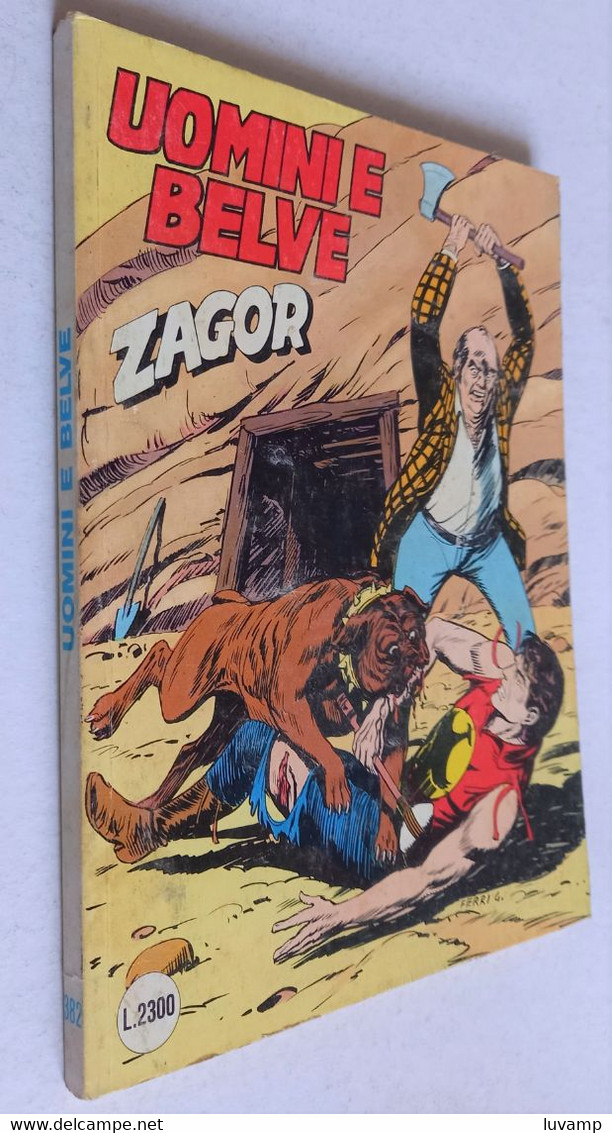 ZAGOR ZENITH   ORIGINALE - N.  382 (CART 42) - Zagor Zenith