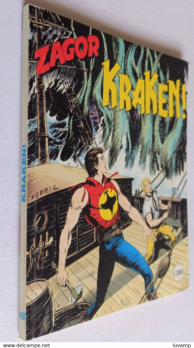 ZAGOR ZENITH   ORIGINALE - N.  439 (CART 42) - Zagor Zenith