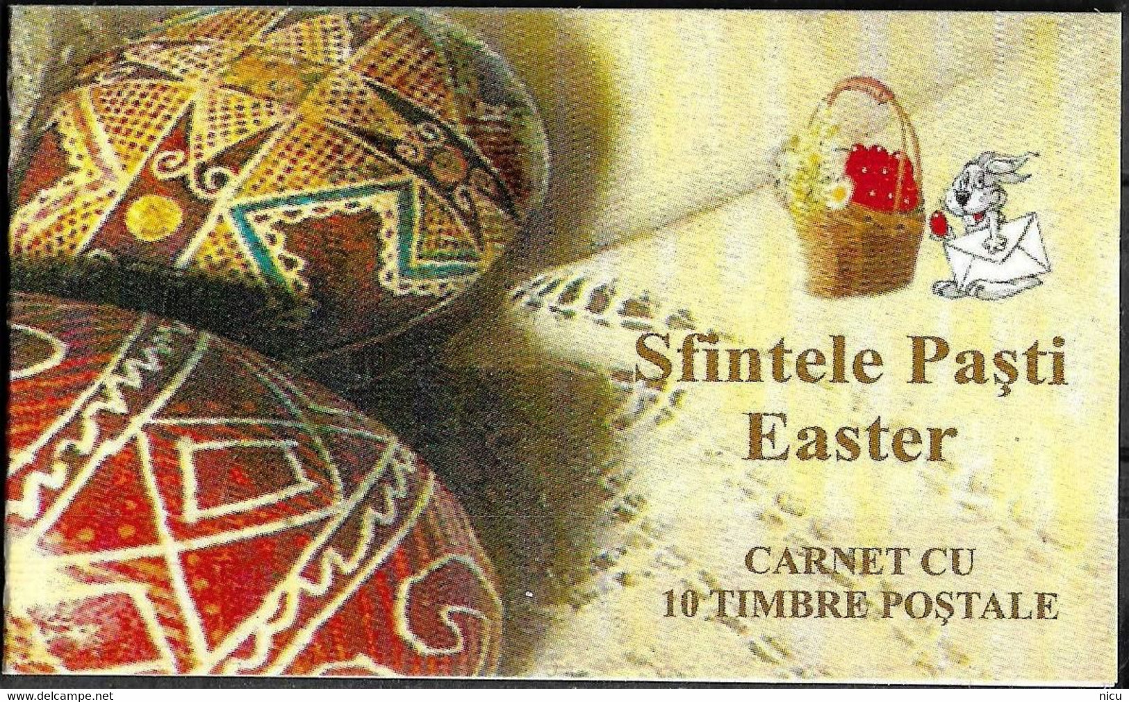 2003 - EASTER - BOOKLET OF 10 STAMPS - Carnets