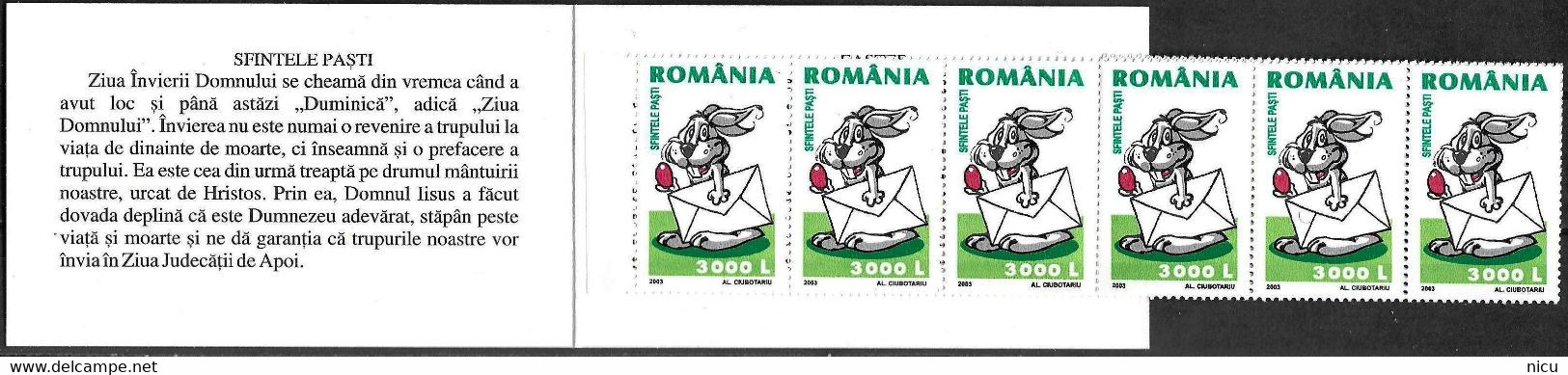 2003 - EASTER - BOOKLET OF 10 STAMPS - Libretti