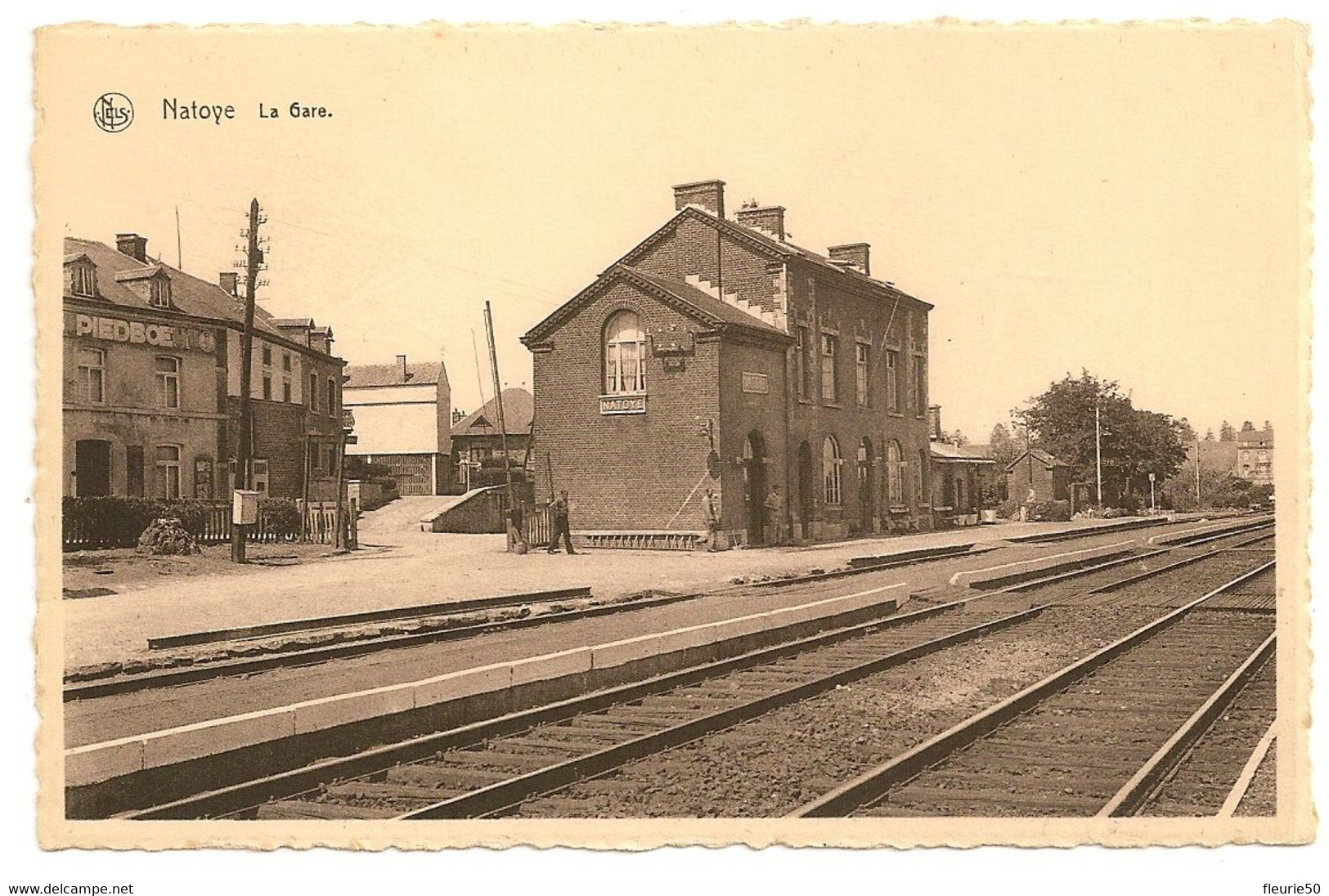 NATOYE (Hamois) - La Gare. Edit. : St-Guilain, Natoye. - Hamois