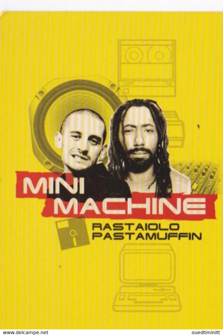 Mini Machine Rastaiolo Pastamuffin - Chanteurs & Musiciens