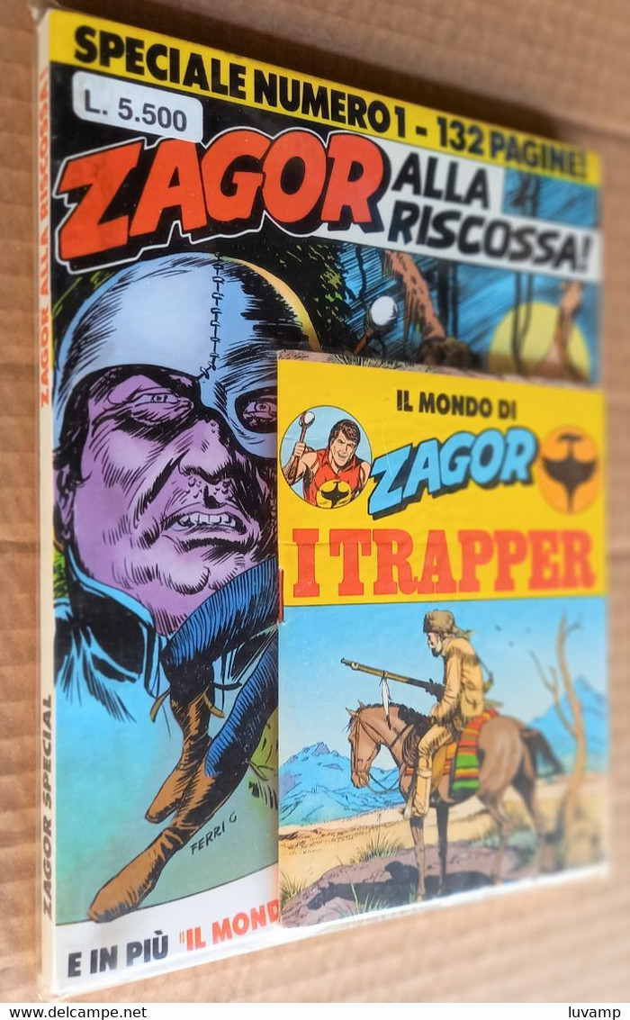 ZAGOR  SPECIALE N.1 COMPLETO DI ALLEGATO  -BONELLI (CART 42) - Zagor Zenith