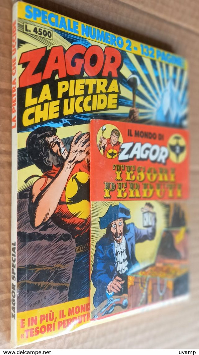 ZAGOR  SPECIALE N.2 COMPLETO DI ALLEGATO  -BONELLI (CART 42) - Zagor Zenith