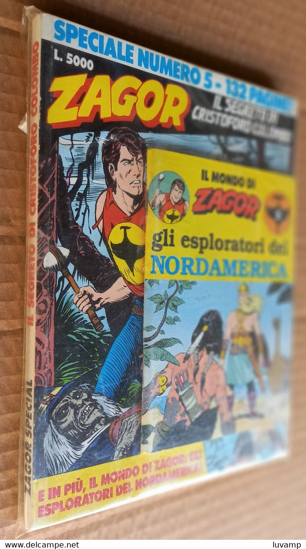 ZAGOR  SPECIALE N.5 COMPLETO DI ALLEGATO  -BONELLI (CART 42) - Zagor Zenith