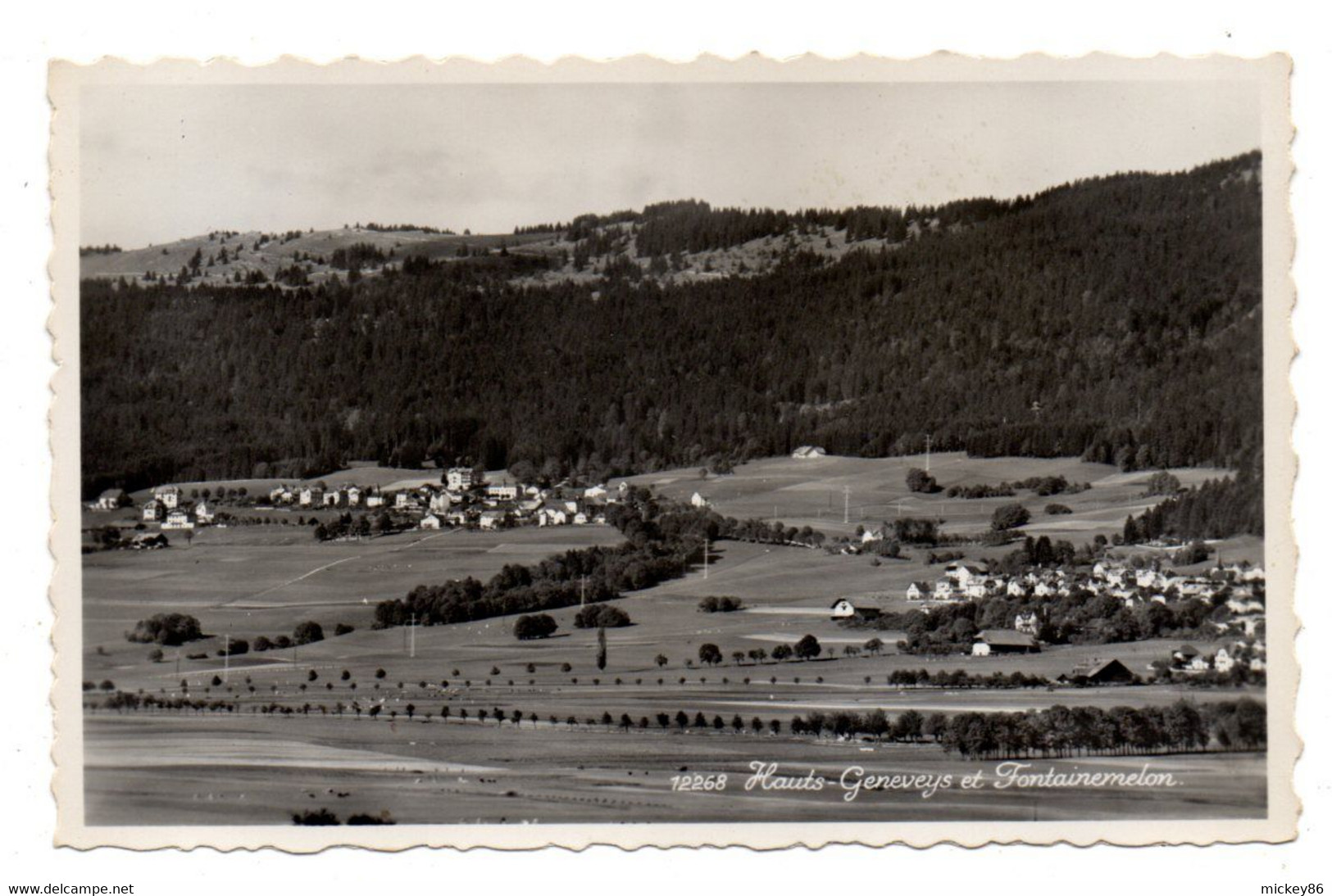 Suisse--NE --Hauts Geneveys Et Fontainemelon  --- Vue Générale...................à Saisir - Fontainemelon