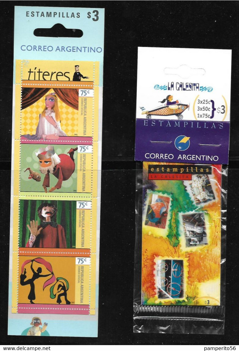 ARGENTINA - CARNETS "LA CALESITA" - "TITERES" - Markenheftchen