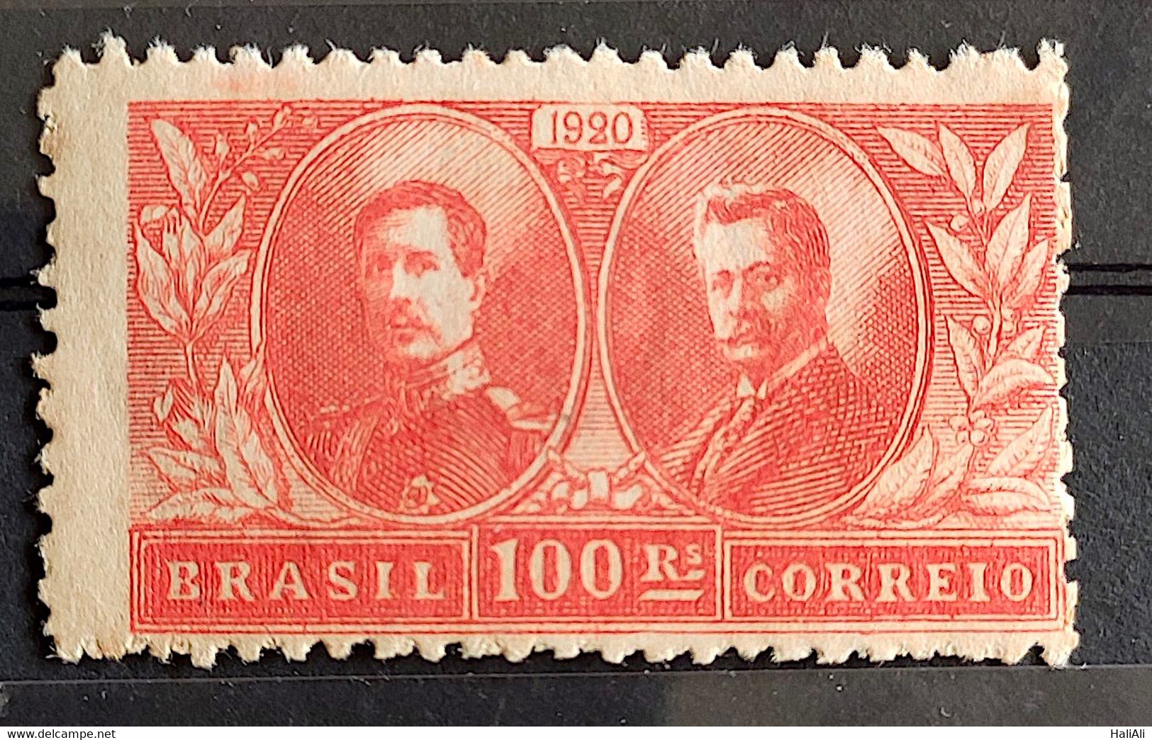 C 13 Brazil Stamp Visit Of King Alberto Belgium Epitassio Pessoa Diplomatic Relations 1920 11 - Unused Stamps