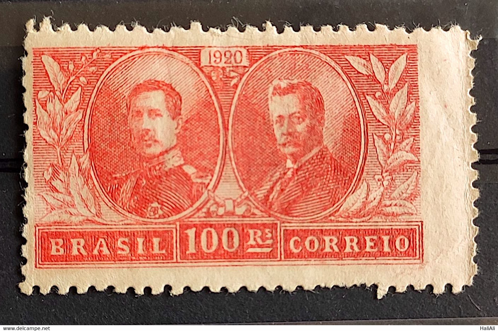 C 13 Brazil Stamp Visit Of King Alberto Belgium Epitassio Pessoa Diplomatic Relations 1920 12 - Ongebruikt