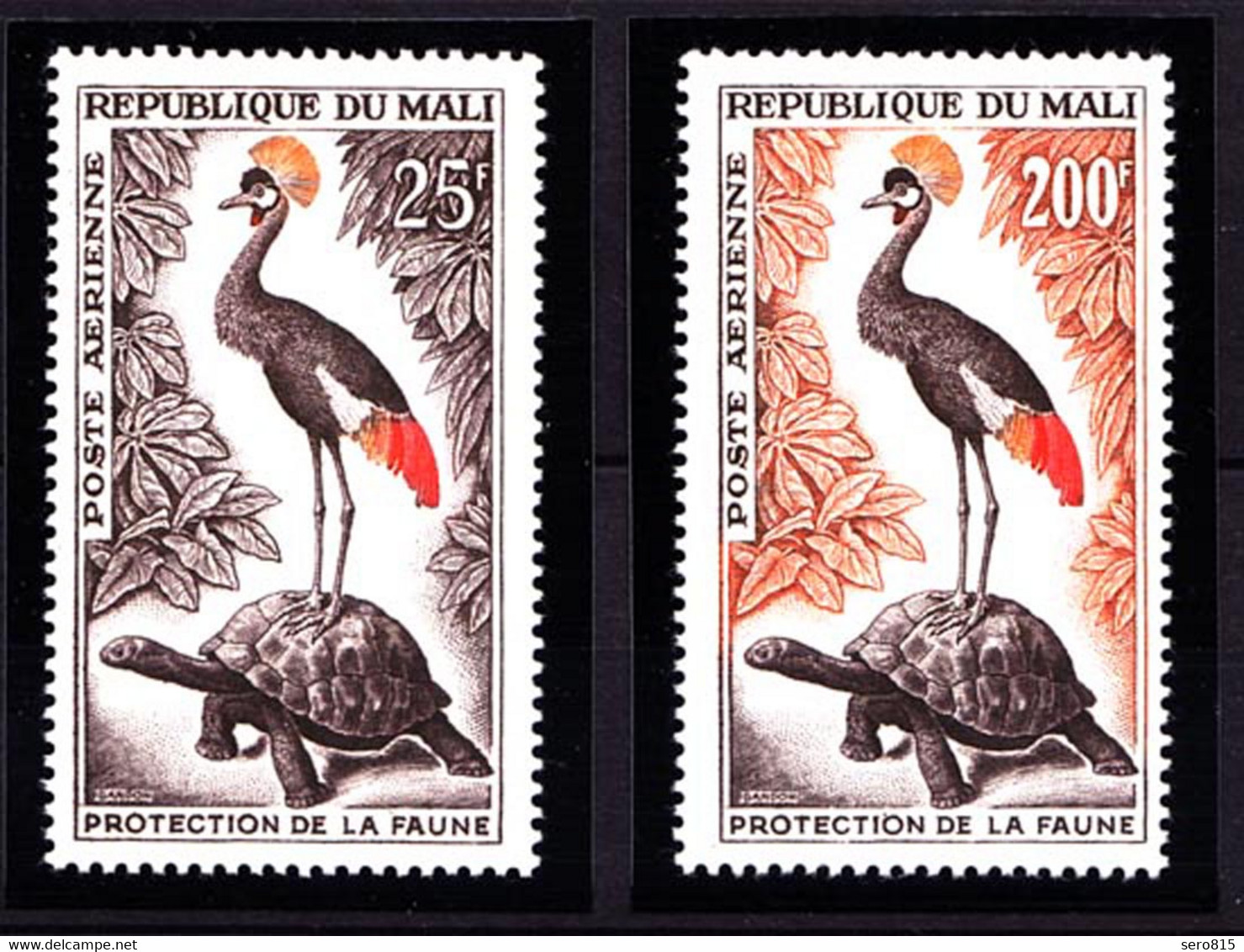 Mali Vögel Birds Tiere Animals Wildlife Set 75-76 ** (9101 - Otros & Sin Clasificación