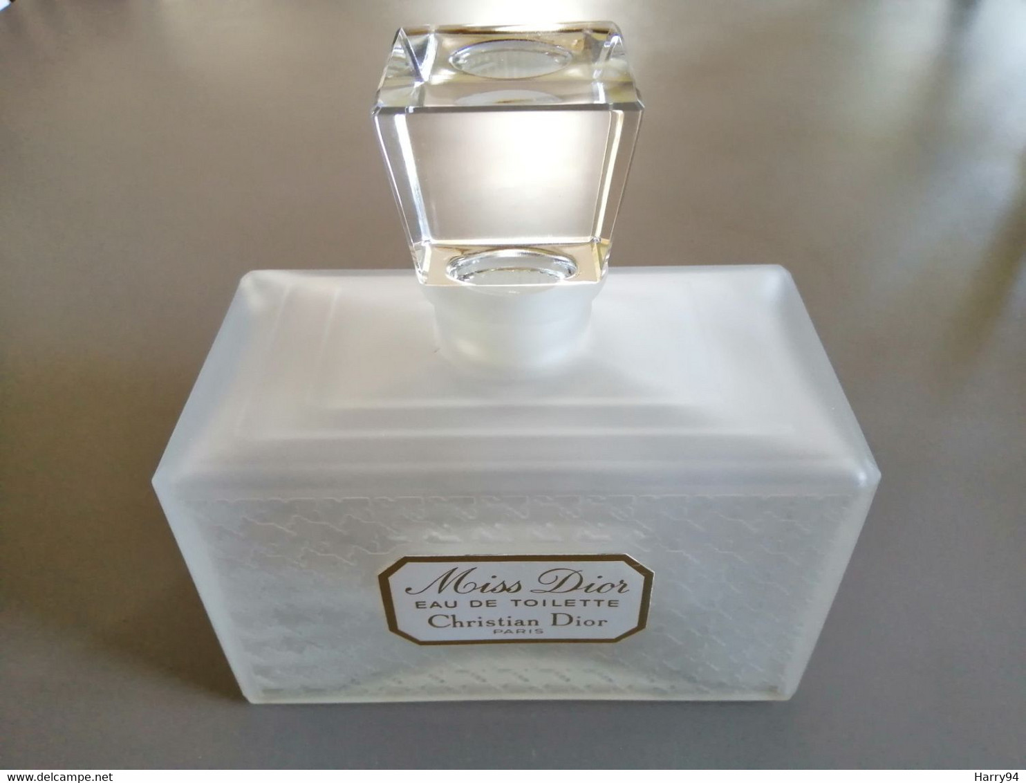 Flacon Bouteille Carafe Eau De Toilette Miss Dior 1000ml Vide - Frascos (vacíos)