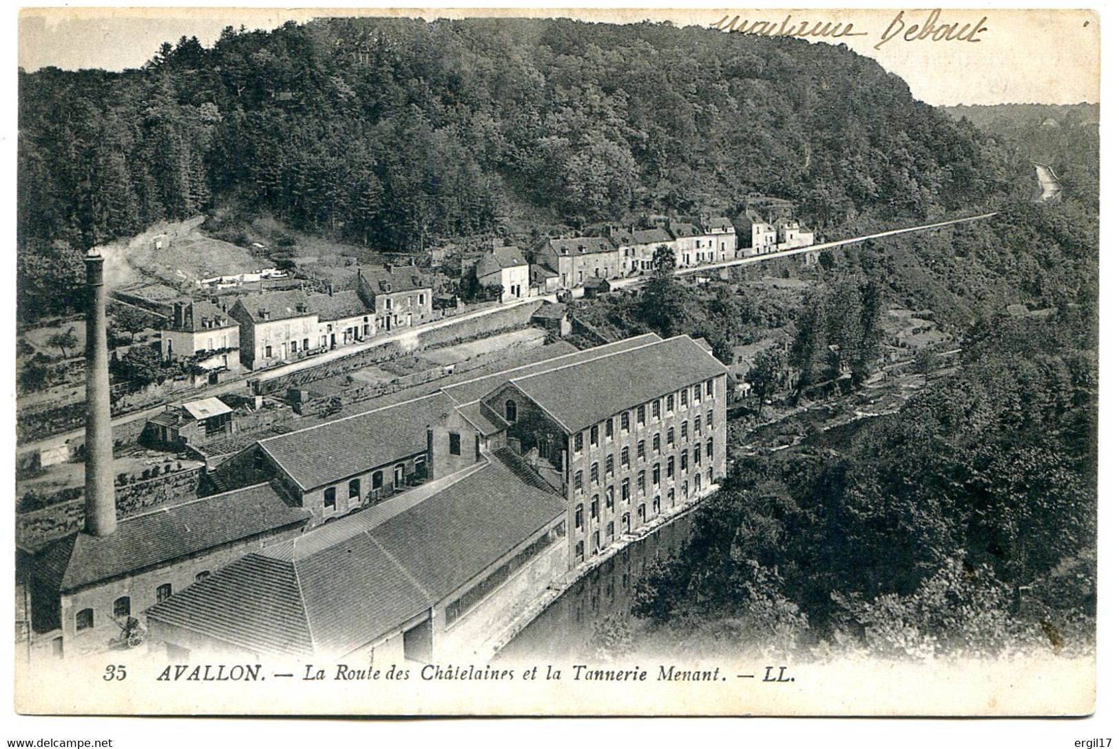 89200 AVALLON - Lot De 2 CPA - Voir Détails Dans La Description - Avallon