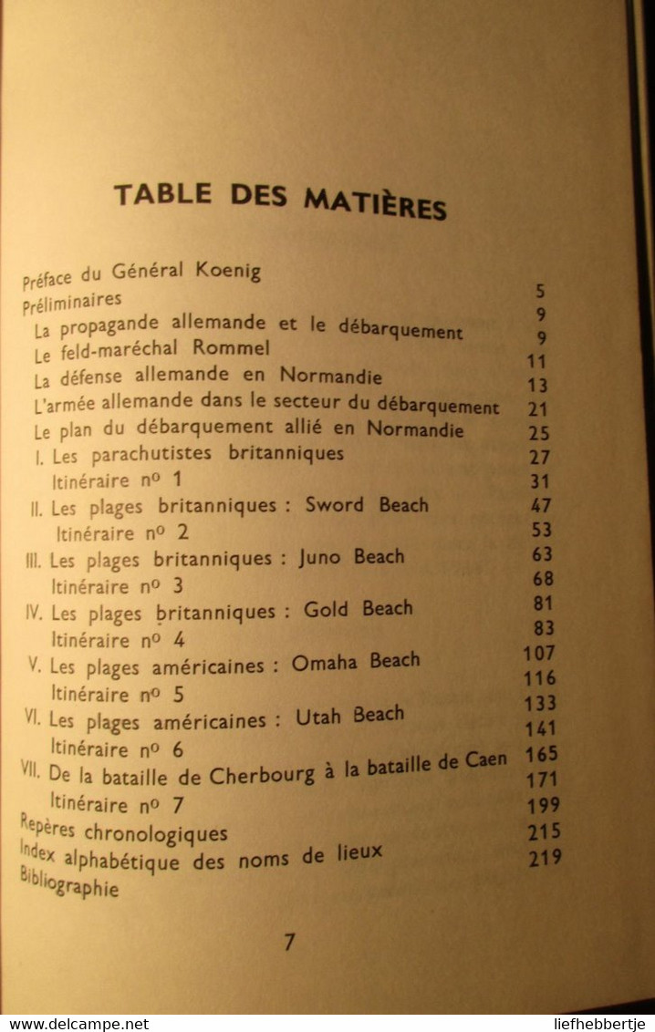 Guide Des Plages Du Débarquement - Par P. Boussel - 1973 - Ohama Beach  - Utah Beach ... - Oorlog 1939-45