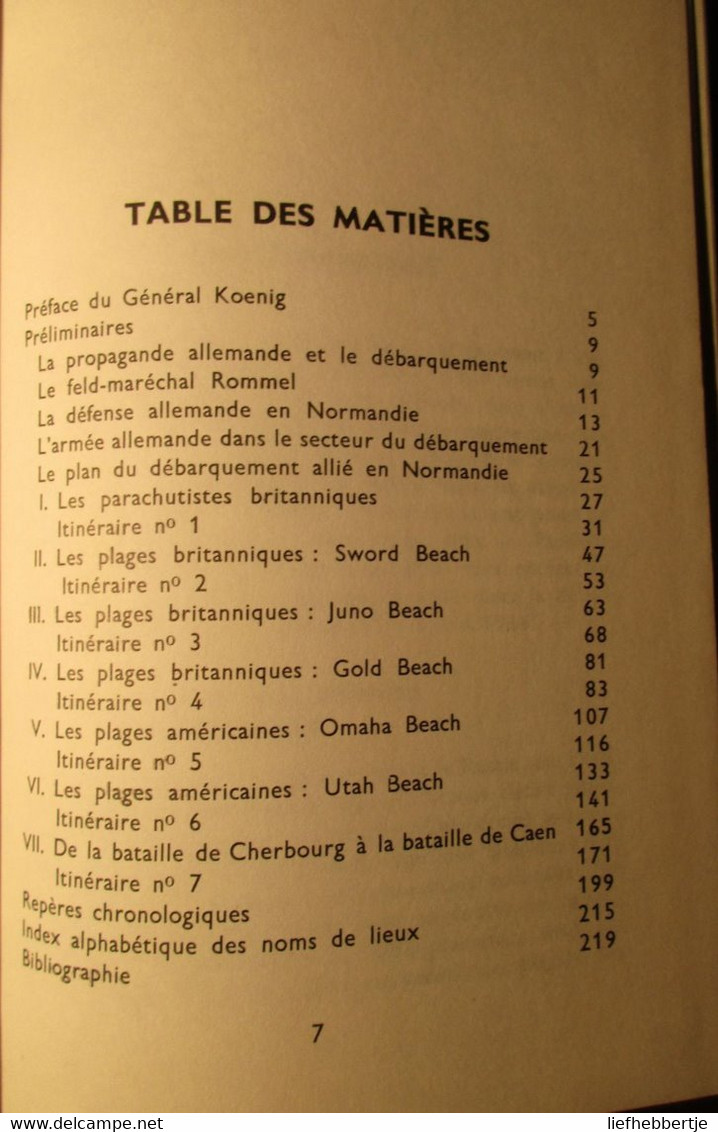 Guide Des Plages Du Débarquement - Par P. Boussel - 1973 - Ohama Beach  - Utah Beach ... - Guerra 1939-45