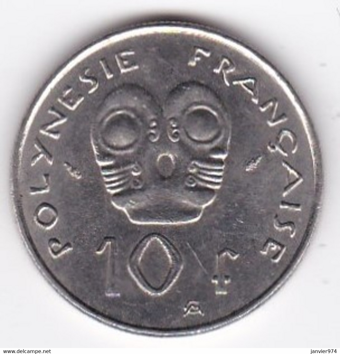 Polynésie Française. 10 Francs 1992 En Nickel - Polynésie Française