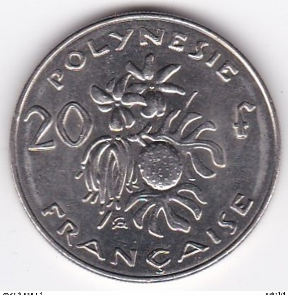 Polynésie Française. 20 Francs 2003,  En Nickel - Frans-Polynesië