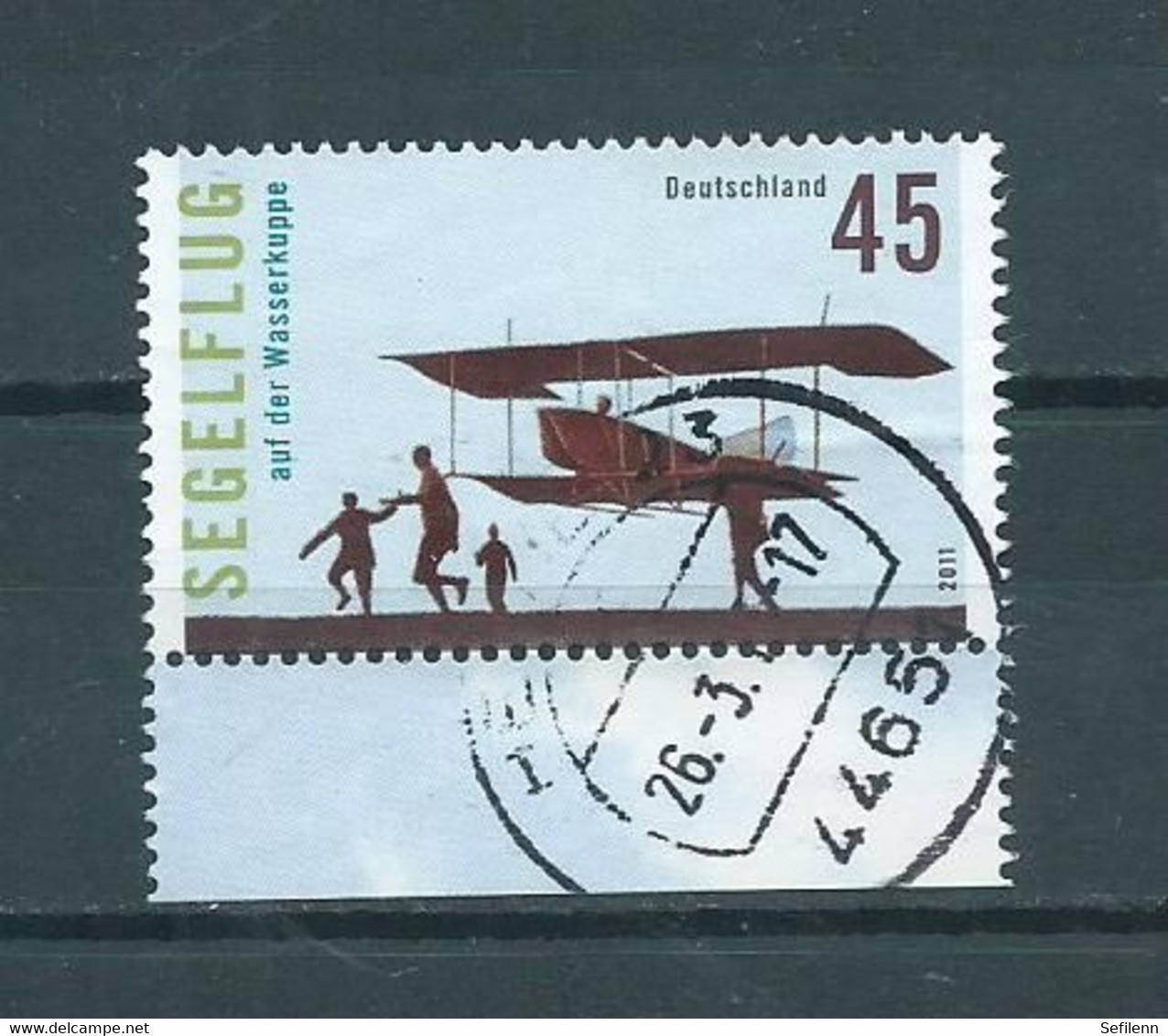 2011 West-Germany Segelflug Used/gebruikt/oblitere - Usados