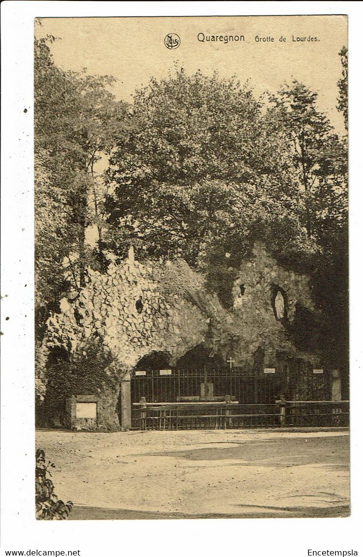 CPA-Carte Postale -Belgique-Quaregnon Grotte De Lourdes-1933  VM29149 - Quaregnon