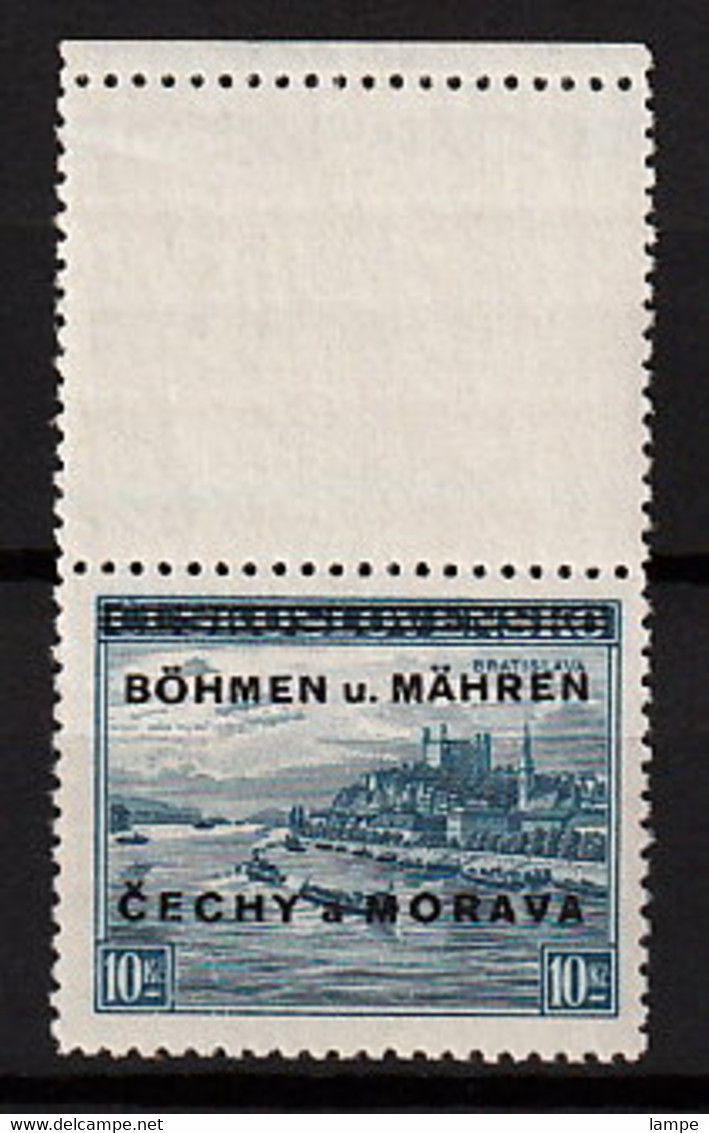 Böhmen Und Mähren 19 LS ** Signiert - Unused Stamps