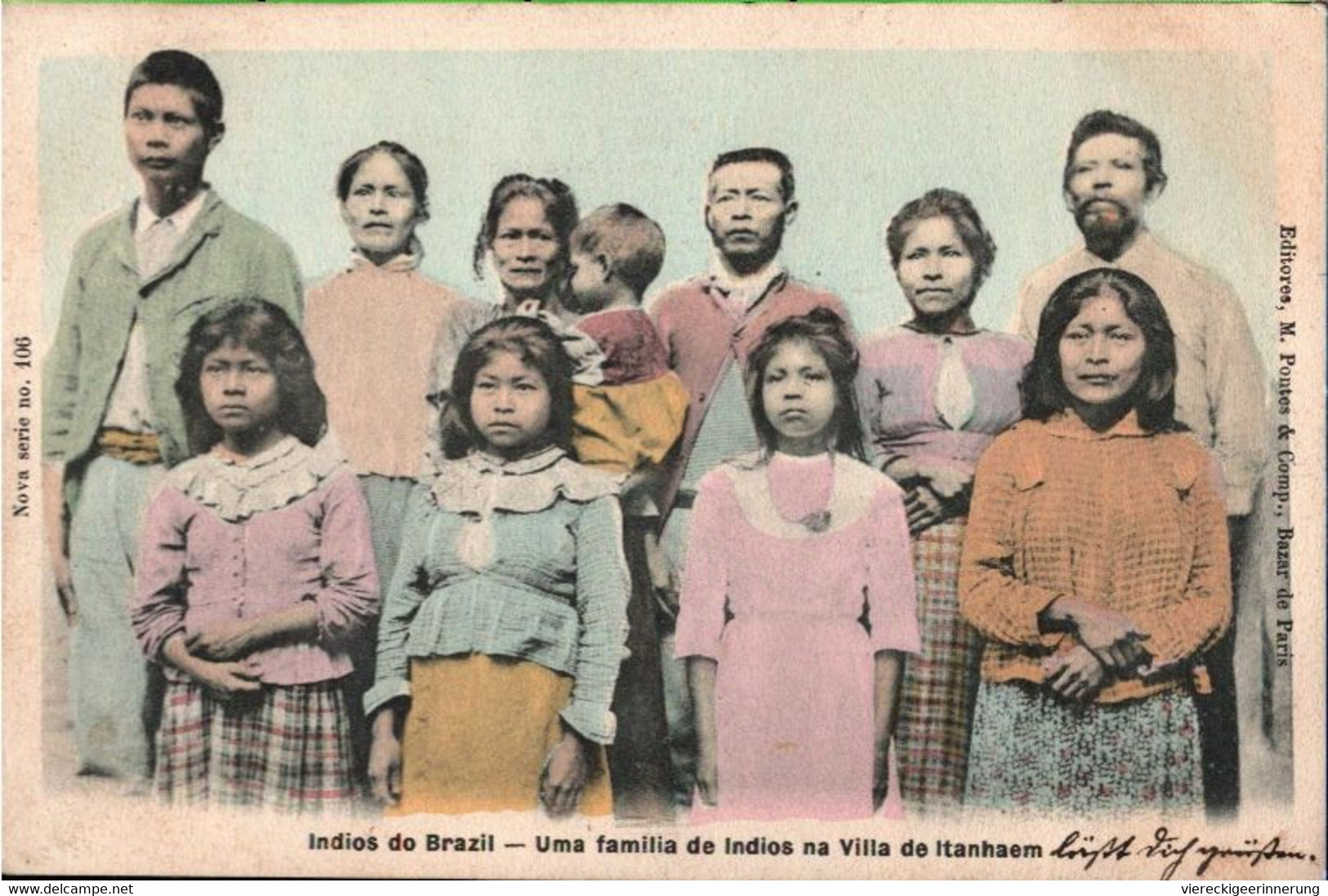 ! Indios Do Brazil, Brasilien, Itanhaem, 1908 - Native Americans