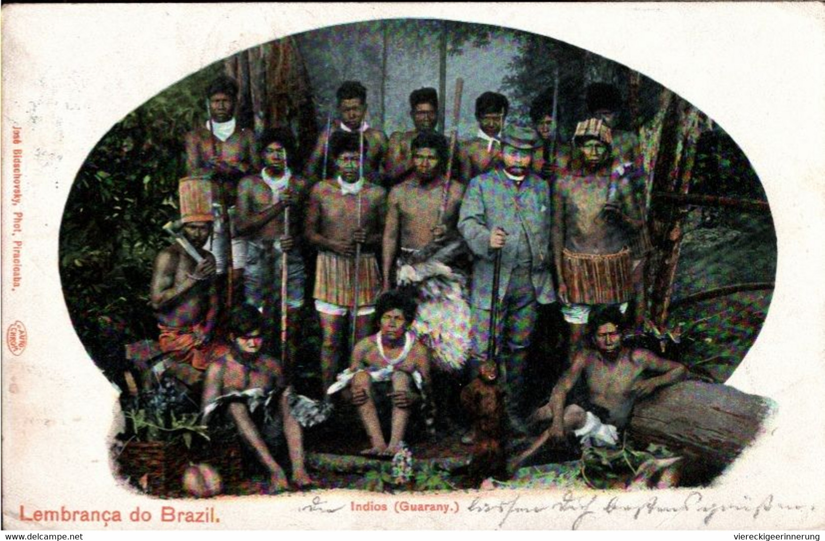 ! Indios , Brazil, Brasilien, Guarany, 1906 - Indiens D'Amérique Du Nord