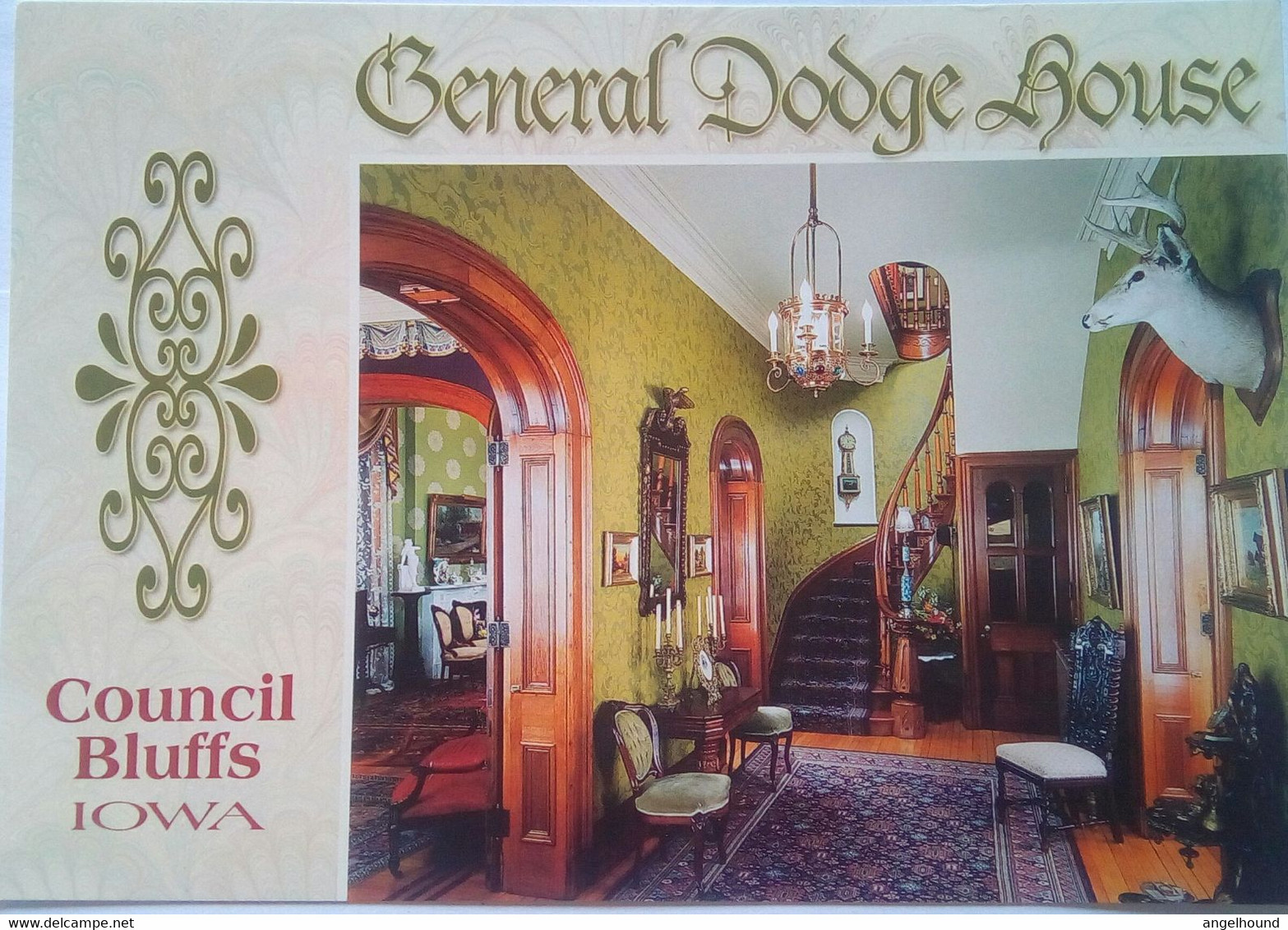 Gen. Dodge House Front Hall - Council Bluffs