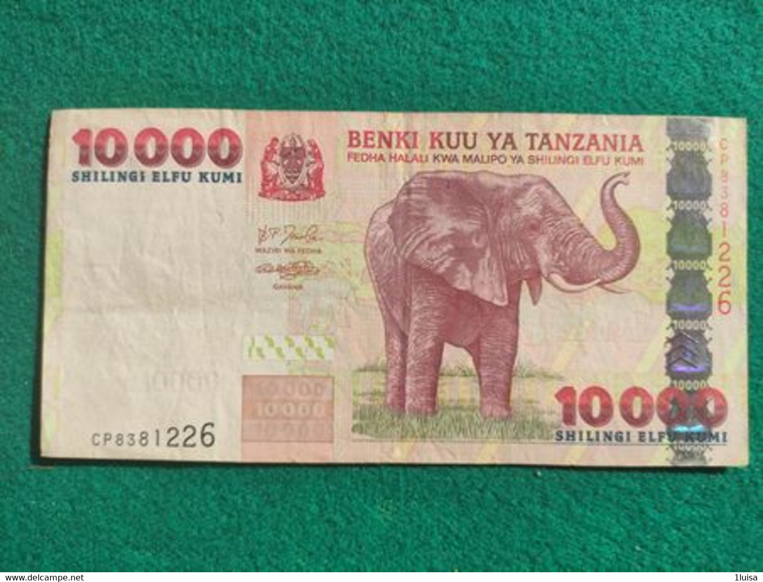 Tanzania 10000 Shillings 2003 - Tanzanie