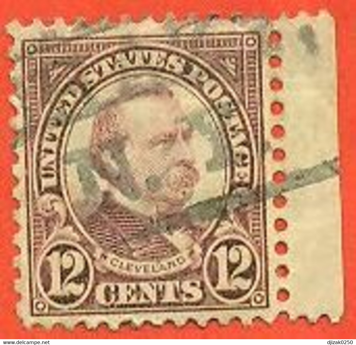 United States 1923. Grover Cleveland, 1837-1908. Used Stamp. Perf: 11 X 10½. - Otros & Sin Clasificación