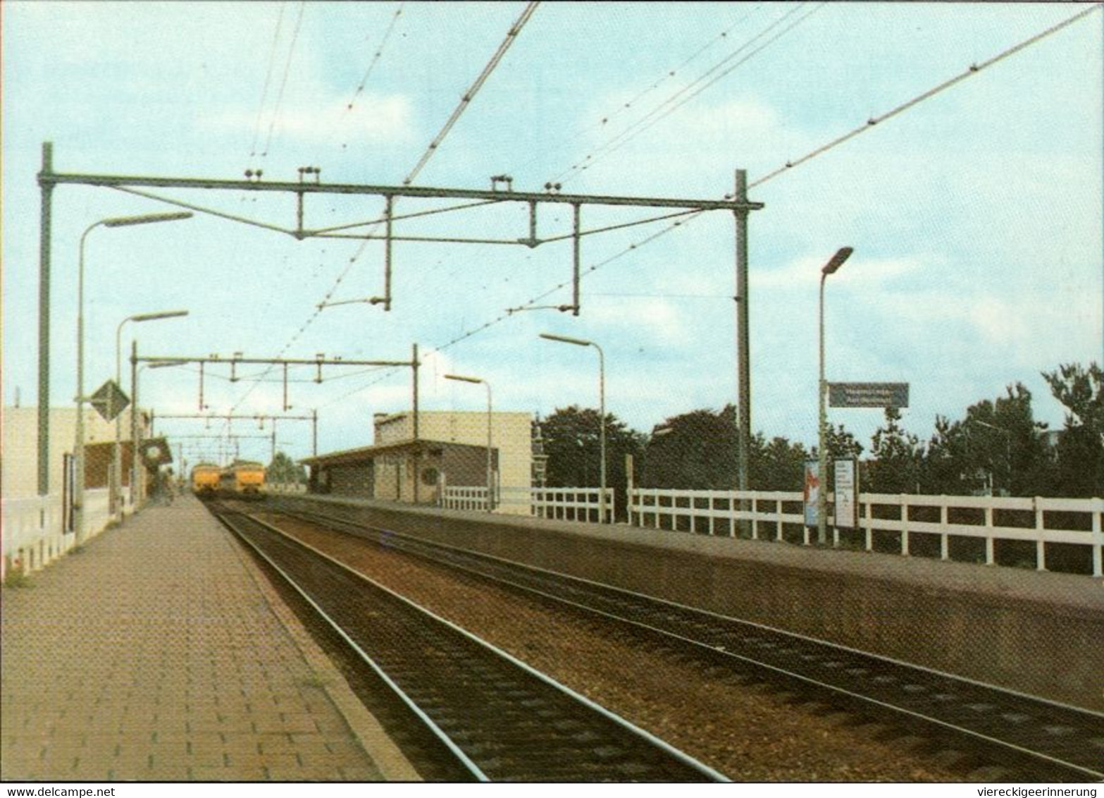 ! Moderne Ansichtskarte Bahnhof Heemstede Aerdenhout, Station, Niederlande - Bahnhöfe Mit Zügen