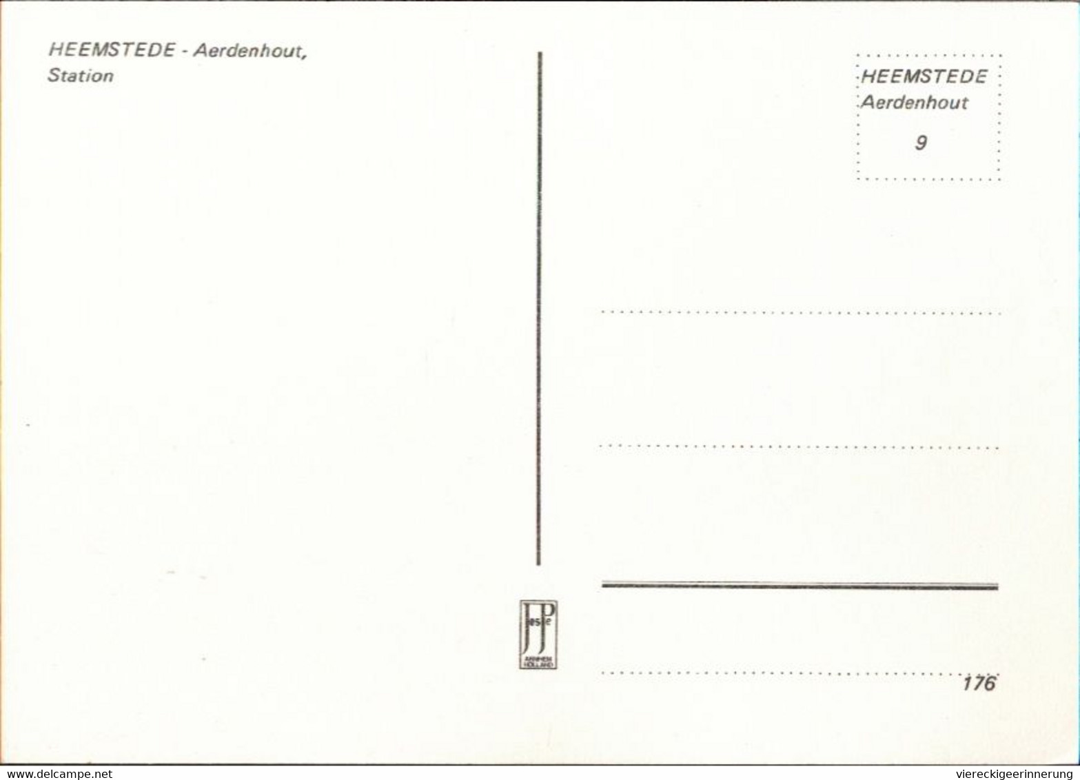 ! Moderne Ansichtskarte Bahnhof Heemstede Aerdenhout, Station, Niederlande - Bahnhöfe Mit Zügen