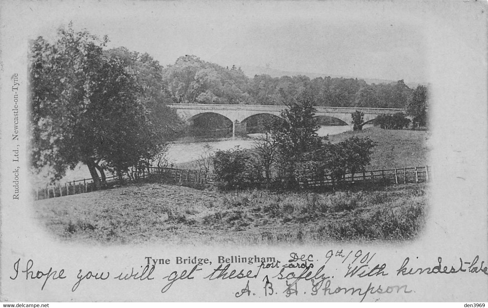 Angleterre - Northumberland - BELLINGHAM - Tyne Bridge - Precursor 1901 - Autres & Non Classés