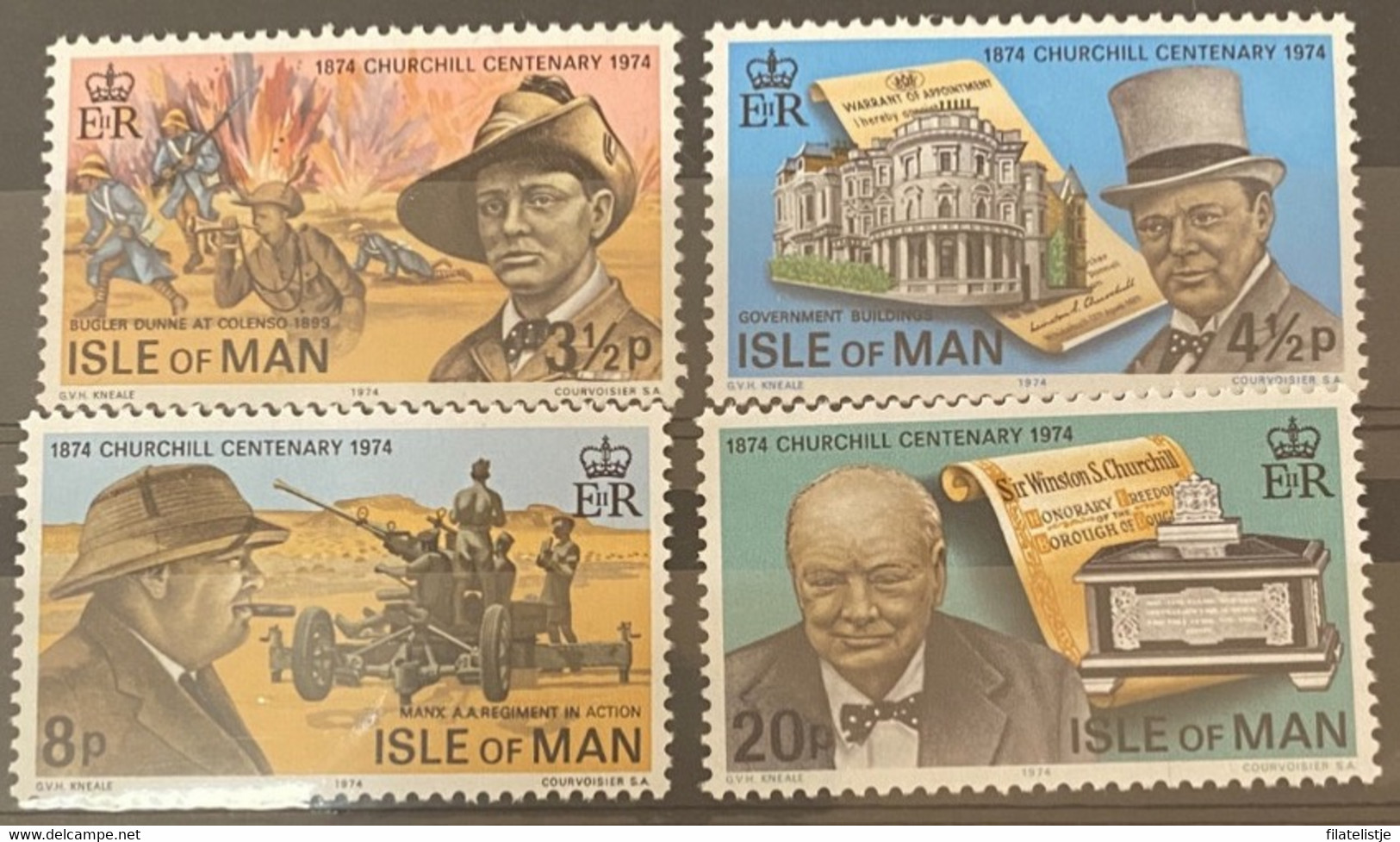 Isle Of Man Zegel Nrs 48 - 51  MNH*** - Man (Ile De)