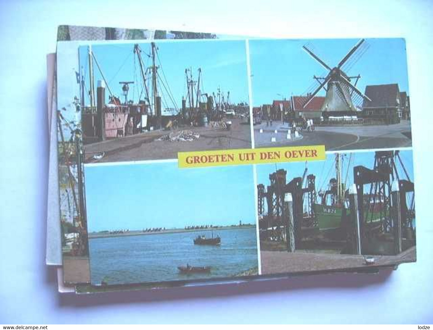 Nederland Holland Pays Bas Den Oever Met Molen En Haven - Den Oever (& Afsluitdijk)