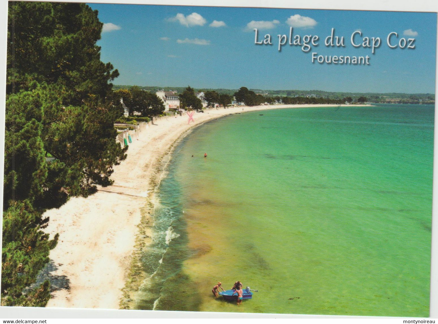Finistère :  La  Plage  Du  Cap  Coz , Fouesnant - Fouesnant