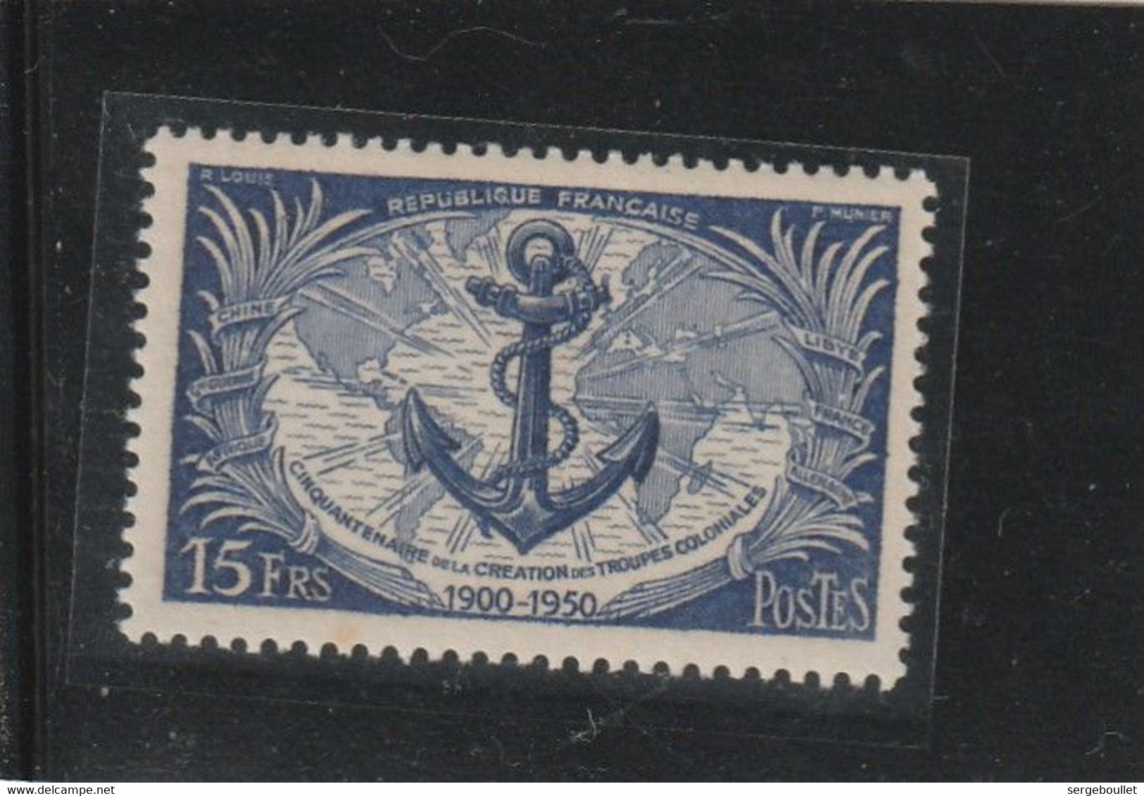 TIMBRES POSTE DE FRANCE . CINQUENTENAIRE DES TROUPES COLONIALES . - Nuovi