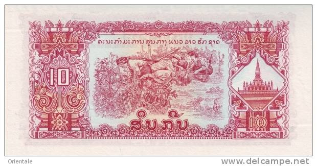 LAOS P. 20a 10 K 1968 UNC - Laos