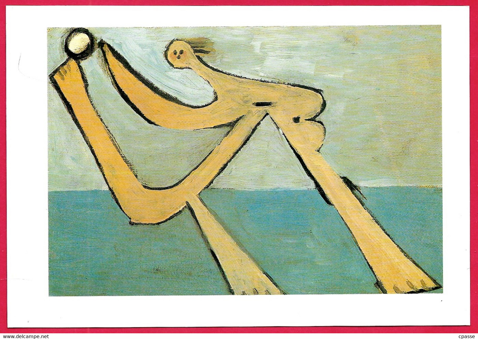 CPM Grand  Format : Pablo PICASSO "Baigneuse" 35 DINARD - Picasso