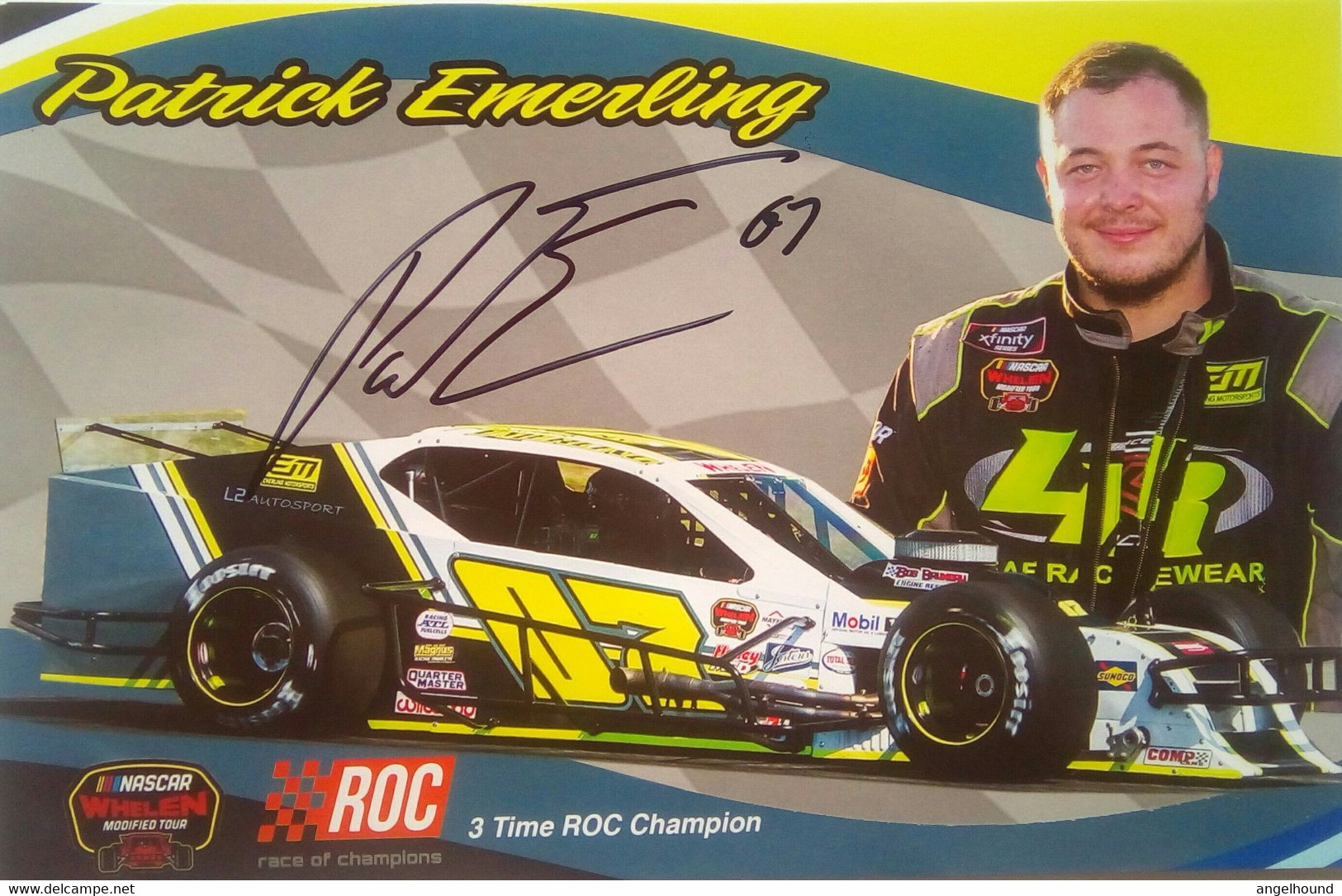 Patrick Emerling ( American Race Car Driver) - Autografi